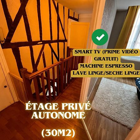 Etage Prive Autonome - Centre Historique Apartman Bourges Kültér fotó